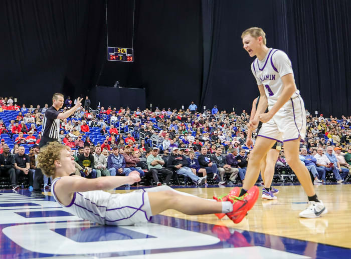 bejamin jayton 1A uil texas tommy hays basketball 2024 state Benjamin vs Jayton 07